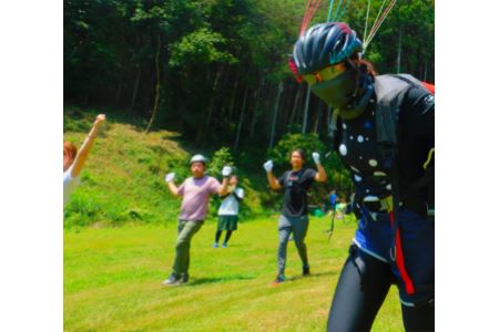 スカイパーク毛呂山　パラグライダー体験(2名分)