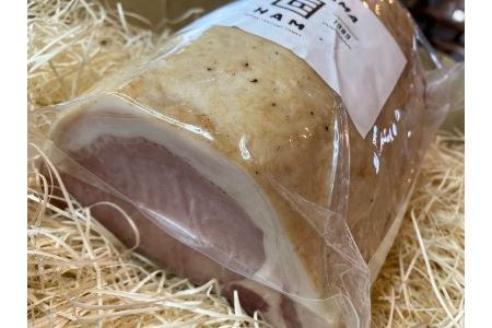 【予約生産・無添加無着色】丸ごとMOROYAMA匠ハム　１本(約１ｋｇ)