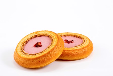 苺の里　いちごのけずりミニ4個 & チーズインバウム4個セット