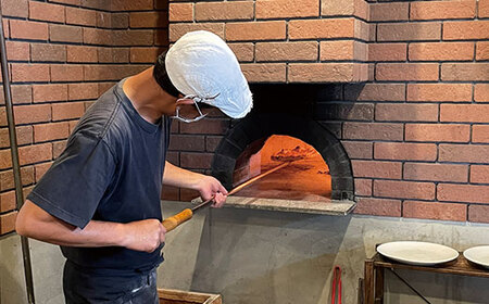 【Pizza】 本格 石釜焼き Pizza 2枚 ＜ マルゲリータ / チチニエリ ＞ ＆ 塩パン ＆ ソフトフランス セット 冷凍 ピザ 冷凍ピザ 人気ピザ ピザセット パンセット 石窯ピザ ちりめんじゃこ 大葉 ニンニク 059-0283