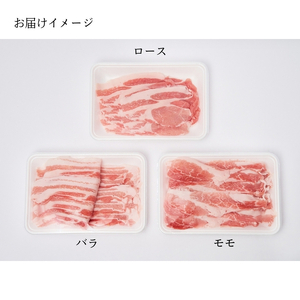 豚肉 ロース バラ モモ 計800g 藏尾ポーク