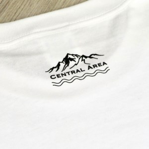 1.4-9-8 南アルプス市マンホールＴシャツ（白） ※Ｍサイズ ALPBR002-M
