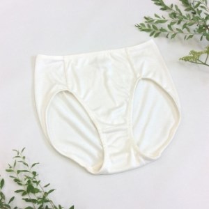 なめらかなオーガニックシルク100％のお肌に優しい日本製スタンダードショーツ(2枚セット）【サイズ/L（2枚セット）】