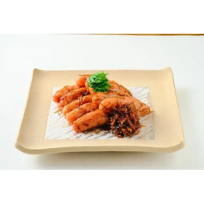 【博多 老舗料理屋仕立て】はかた遊膳 昆布漬け辛子明太子 550ｇ（7～8本） | 福岡県 福岡市 福岡 九州 返礼品 お取り寄せグルメ 取り寄せ グルメ 食品 お取り寄せ 明太子 めんたいこ めんたい 明太 ご飯のお供 ご飯のおとも ごはんのお供