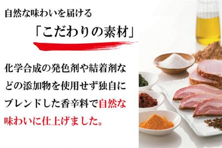 本場ドイツで連続受賞 8点セット (合計約840g) 匠のハム・ベーコン・ソーセージ 合成添加物不使用 詰合せ おつまみ おかず 贈答用 ギフト