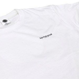 バックプリント 足利市 マンホールTシャツ 白 S F7Z-555