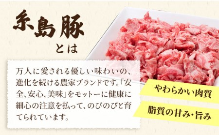 【全3回定期便】毎日のメインのおかずを彩る精肉セット 2,090g 5-6人前 4種 糸島市/糸島ミートデリ工房[ACA205]