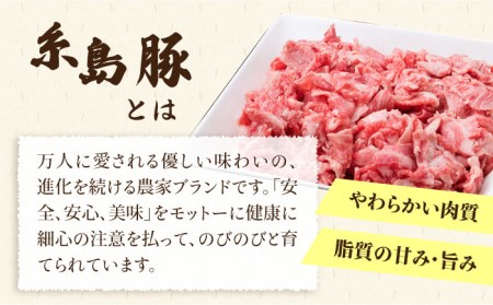 【全12回定期便】毎日のメインのおかずを彩る精肉セット 2,090g 5-6人前 4種 糸島市/糸島ミートデリ工房[ACA207]