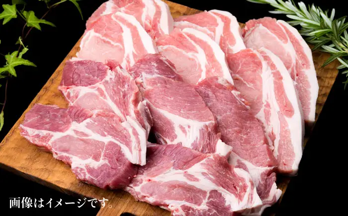 【合計11枚】とんかつ用セット 糸島豚ロース肉 約100g×6枚/肩ロース 約120g×5枚 豚肉 糸島市/糸島ミートデリ工房[ACA228]