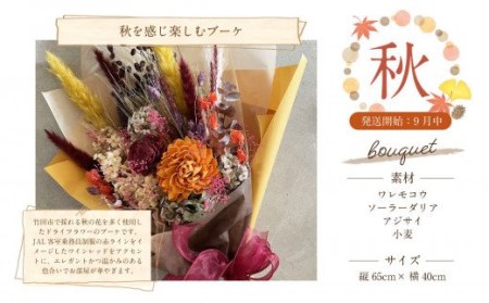 【年4回定期便】季節のドライフラワー【JALふるさとアンバサダーコラボ商品】
