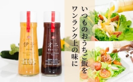 伊予柑・醤油オニオンHIME-LIAドレッシング 200ml 2本セット 調味料 サラダ いよかん たまねぎ 愛媛産 