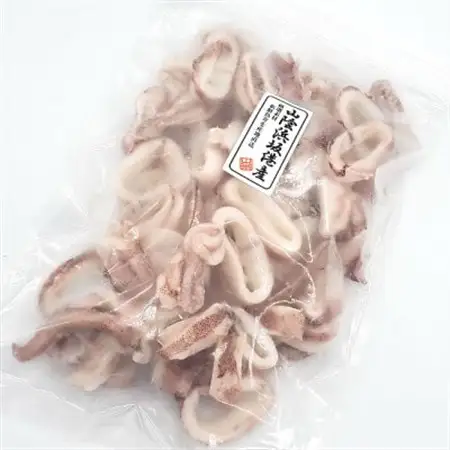 カット済・やわらか白イカ(生凍結)300g×2袋　兵庫県新温泉町【配送不可地域：離島】【1311775】