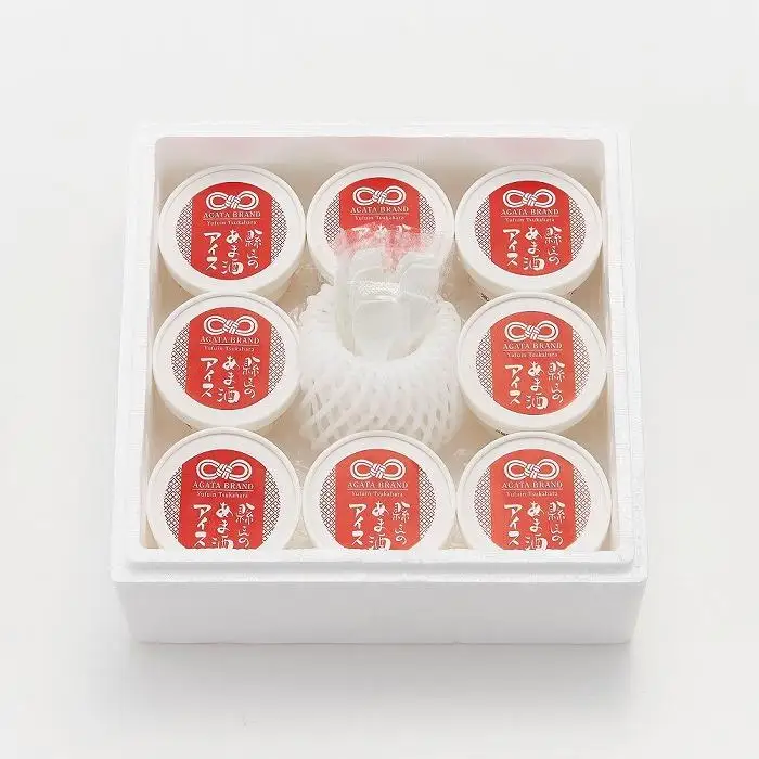 縣さんの甘酒アイス（90ml×8個） | 甘酒