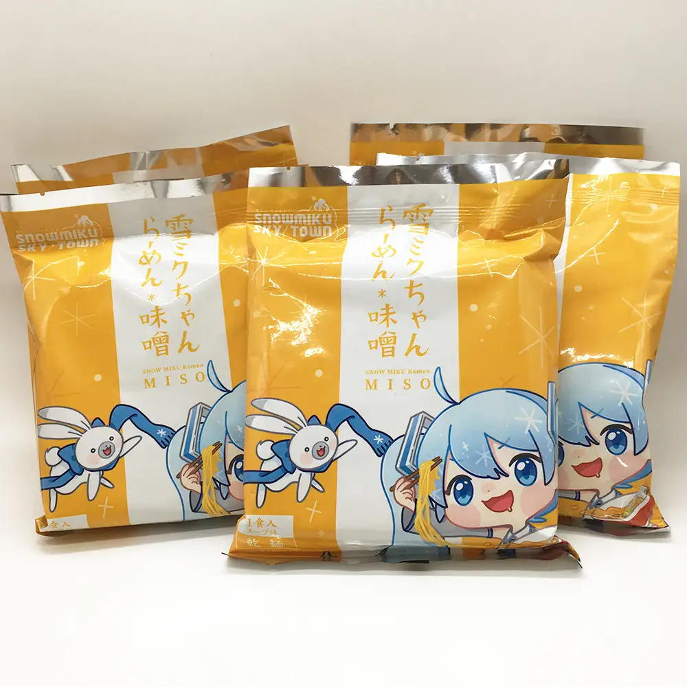【新千歳空港限定：雪ミク】雪ミクちゃん＊ラーメン(味噌味)20食セット
