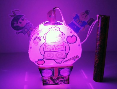手作り工作キット ちょうちんねぶた『しゃこちゃん』 [0549]