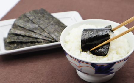 「味付のり・焼のり～初摘み10本詰合せ～」8切サイズ