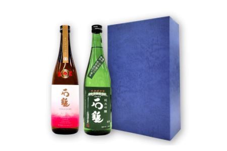 石鎚酒造「石鎚」純米吟醸 緑ラベル･プリンセスミチコ 720ml×各1本　日本酒