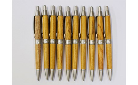 山形県産 山形けやき ボールペン・シャープペンセット F2Y-3056