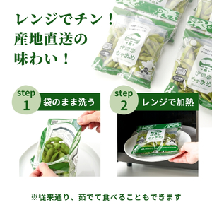 【令和8年産 先行予約】 新潟 枝豆 えだまめ 弥彦村特産 伊彌彦ちゃまめ 1.5kg(250g×6袋) | 茶豆