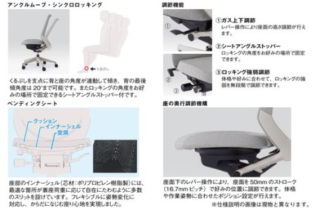 オフィスチェア イトーキ ノートチェア 【グレイッシュブラウン】 【EI010W】 オフィス ゲーミング 日本製