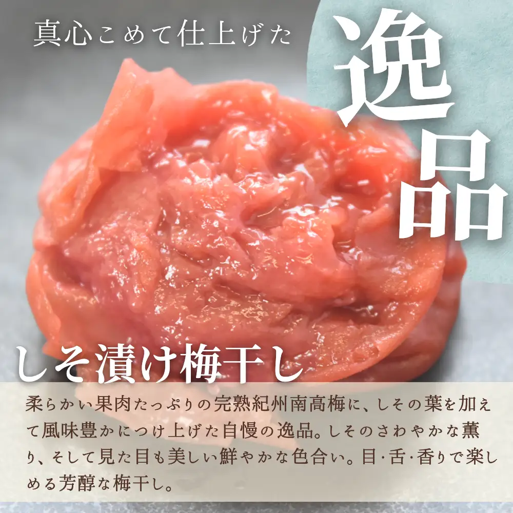 梅干し 紀州南高梅干し 食べ比べ1㎏(はちみつ500g・しそ漬500g)【khs122】