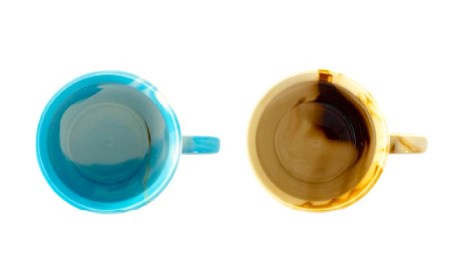 【美濃焼】シルエットアリス 温感 マグカップ ペアセット【株式会社サンエー】食器 マグカップ マグ コーヒーカップ ティーカップ  マーブル ブルー ブラウン キャラメル色 アリス うさぎ 時計 温度 色変化 シルエット かわいい ペア ギフト プレゼント 贈り物 お祝い 新生活 送料無料 [MDP039]