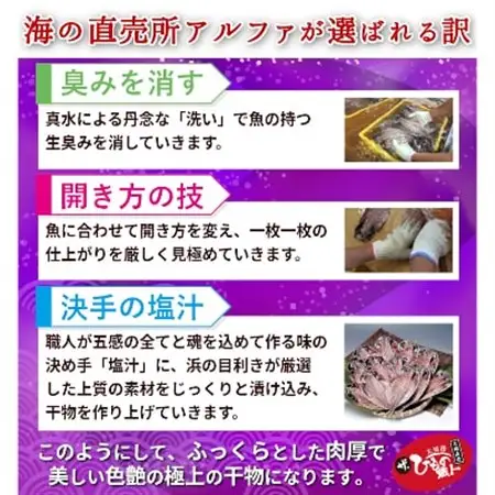 海の直売所アルファ　真空パックで鮮度長持ち!真あじ開き12枚セット_魚介・海産物  干物 _【配送不可地域：離島】【1262719】