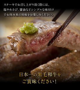 鹿児島黒牛 サーロインステーキ 2枚 セット （k-105） W032-007u 肉 牛肉 冷凍