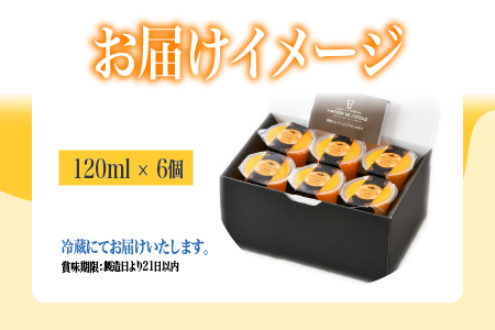 マンゴーの王様プリン 120ｍl × 6個入り