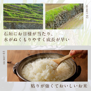 浜野浦の棚田米 5kg ／コシヒカリ 棚田米【B123】