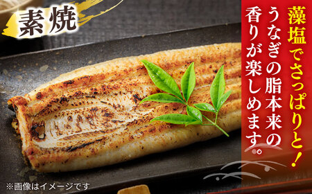 うなぎ うなぎ老舗専門店のパリっとふっくら国産うなぎ 蒲焼1尾(蒲焼のタレ付き) 素焼1尾(藻塩付き) 島根県松江市/株式会社山美世商会[ALDC002] うなぎ うなぎ