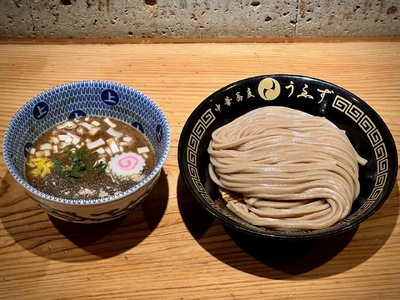 中華蕎麦　うゑずつけめん（3食入り） SWAH001 | 人気つけ麺 おすすめつけ麺 名店のつけ麺 自家製麵 行列のできるつけ麵や 中華そば |