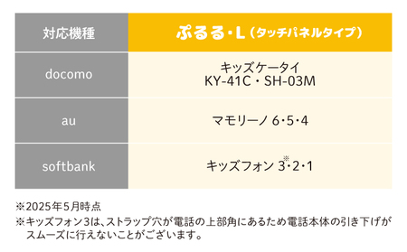 キッズ向け携帯電話カバー【Pulllu -ぷるる-】[ キッズ スマホ カバー ] ドットピンク