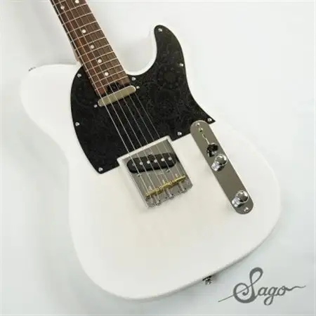 【国産エレキギター】Sago Classic Style T flower PG【1299609】