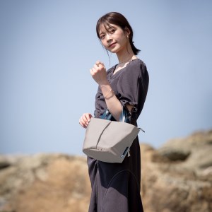 豊岡鞄　For The Blue Marche Petit ベージュ S3600FB