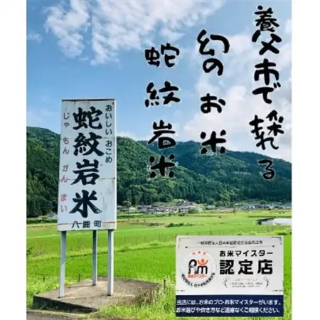 令和7年産養父市の希少米　蛇紋岩米　5kg　　　　　五穀米(蛇紋岩米使用)セット【1312499】
