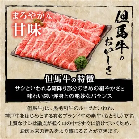 【但馬牛】すき焼き 赤身＆霜降り 特選セット700g【配送不可地域：離島】【1313373】