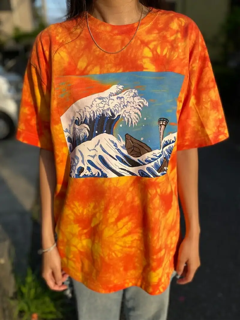 ROCKLINEオリジナル大磯Tシャツ／XLサイズ【 神奈川県 大磯町 服 Tシャツ ティーシャツ オリジナル 】