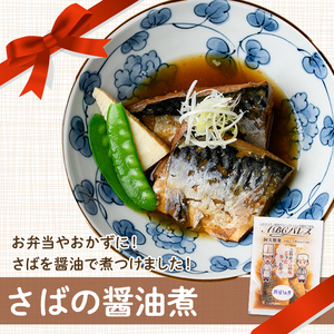 レンジやボイルで温めるだけの簡単調理！鯖の味噌煮と鯖の醤油煮の2種セット(合計6袋・各200g×3袋) 魚 鯖 レトルト 惣菜 味噌 味噌煮 醤油 醤油煮 電子レンジ 簡単調理【ABCパレス】akn039-05