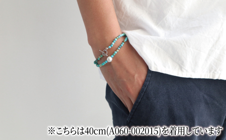 パール 2WAY チョーカー ブレスレット ターコイズ 42cm 暁工房 ネックレス 真珠 アクセサリー アコヤ真珠 本真珠 ファッション カジュアル 冠婚葬祭 慶事 結婚式 卒業式 入学式 お祝い ギフト 贈り物 人気 特産品 国産 愛媛 宇和島 A060-002016