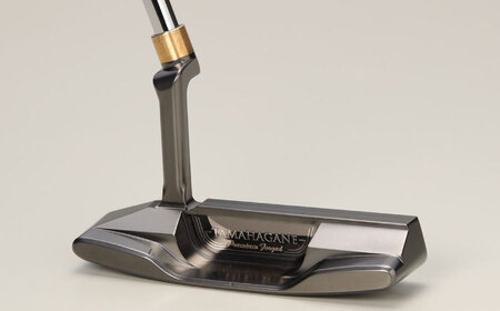 ゴルフ 鉄師田部家謹製ゴルフパターTAMAHAGANE（トゥ・ヒール型／クランク）  [AIAV010] 