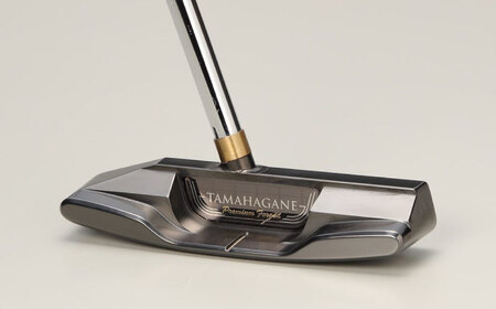 ゴルフ 鉄師田部家謹製ゴルフパターTAMAHAGANE（トゥ・ヒール型／センター）  [AIAV011]