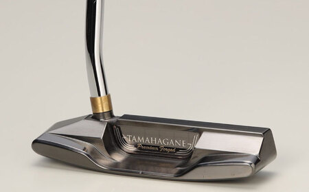ゴルフ 鉄師田部家謹製ゴルフパターTAMAHAGANE（トゥ・ヒール型／ベント）  [AIAV012]
