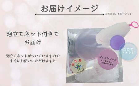 石鹸 1個 100g／エクステ 大和当帰 保湿 美肌 乾燥肌 化粧石鹸 せっけん 奈良県 宇陀市 ふるさと納税