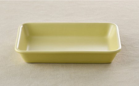 【波佐見焼】オーブンウェア 長角トレー 角皿 プレート イエロー 食器 皿 【光春窯】 [XD64] 波佐見焼