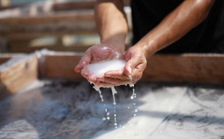 天日塩 土佐の塩丸 (青丸) 200g×3袋 塩 しお ［1518-2］