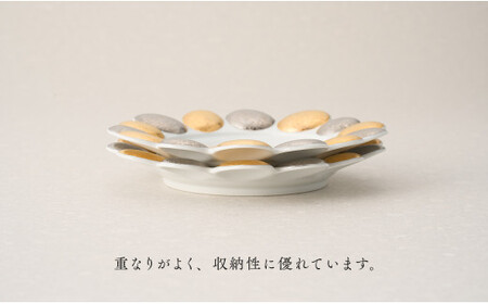 有田焼 宝泉窯 ゴールドプラチナ彩宝石型プレート 2枚セット 食器 器 うつわ 陶磁器 皿 ギフト 贈答 35000円 3.5万円 A35-455