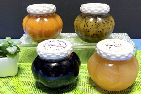 季節の宝石 無添加手作りジャム 4種 K070005