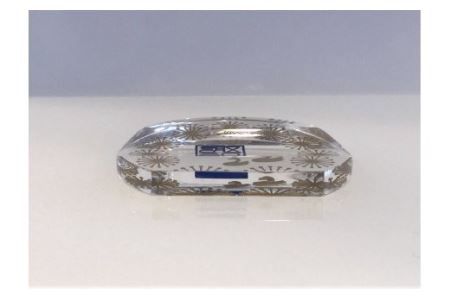 箸置き 丸タイプ 2個セット / 信州諏訪ガラスの里 目黒工芸社 工芸品 SUWAプレミアム 信州 長野県 諏訪市 諏訪 [11-69]
