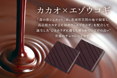 グッドヘルシー チョコ 「森の恵」ビター24枚入り　≪スクエア≫ BO-013